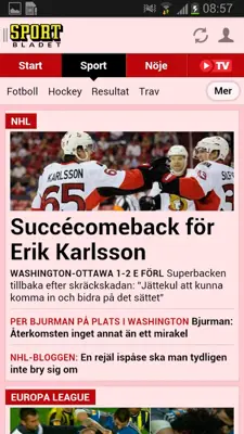 Aftonbladet android App screenshot 3